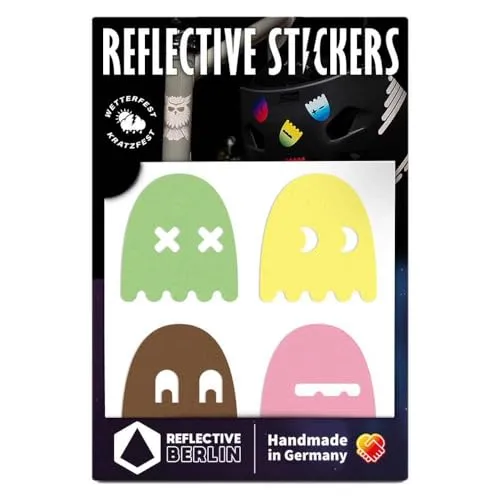 Produktbild Reflective Berlin Decals Reflexaufkleber Ghostice Creme Einheitsgröße