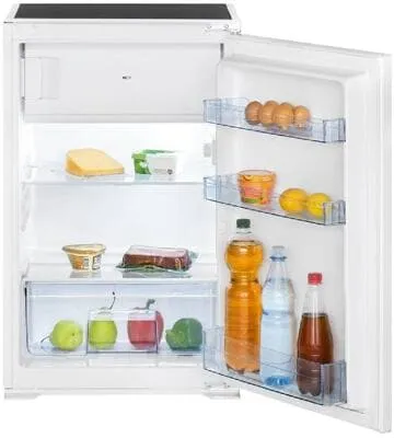 Bomann Einbaukühlschrank KSE 7810 - 118L mit Gefrierfach, moderne Abtauautomatik und flexibler Türanschlag für optimale Anpassung in Ihrer Küche