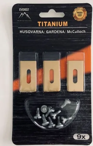 Automower-Messer Für Husqvarna Gardena 35Mm Tytan New Kpl. 9 Stk.