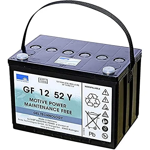 Exide Sonnenschein GF 12 052 Y O Gelbatterie 12V 52Ah von Sonnenschein