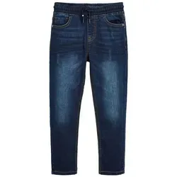 Next Skinny-fit-Jeans Jersey-Jeans blau - Kinderhosen im Skinny Fit, aus bequemen und elastischen Materialien für optimalen Tragekomfort, ideal für aktive Kinder.