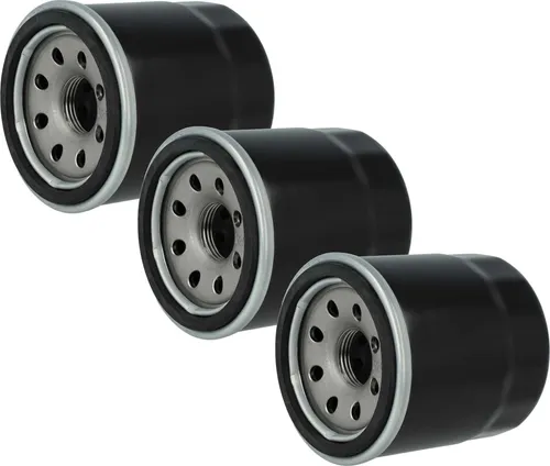 vhbw 3x Ölfilter kompatibel mit Kawasaki Ninja K, Ninja B, Ninja Kat E, Mean Streak P, Mean Streak B, Ninja A, Ninja Bagger-Motoren Kompaktlader
