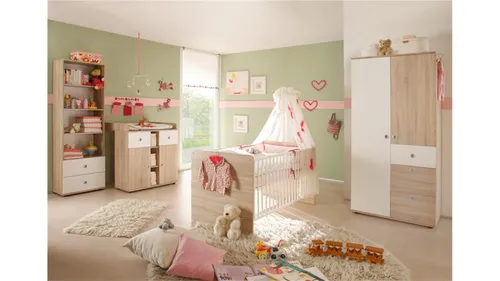 Babyzimmer Set Wiki 4-teilig in Sonoma Eiche