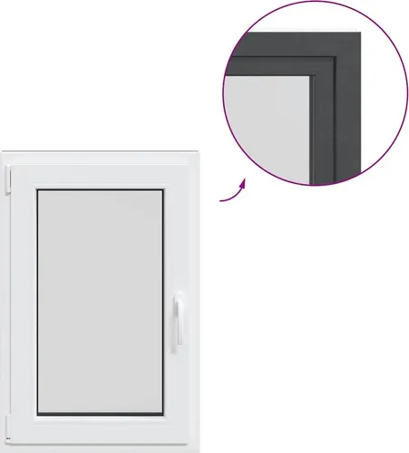 vidaXL Kellerfenster