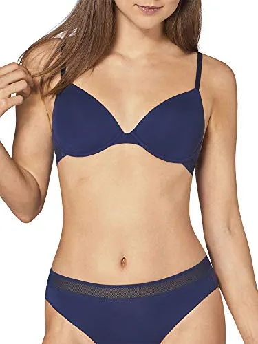 Sloggi Damen Ever Fresh WHP T-Shirt BH, Blau (Skyline 6582), 70D