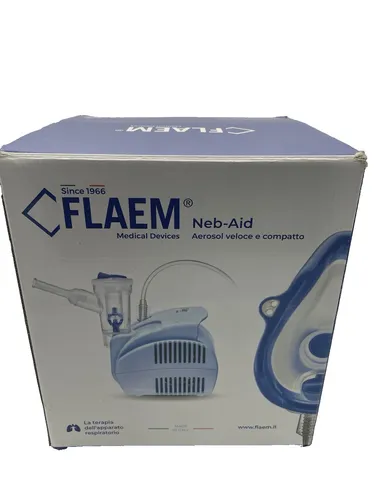 Flaem, Neb-Aid, Tragbares, Schnelles und Kompaktes Aerosolgerät Inhalator B WARE