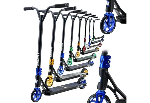 Mach1 Stuntscooter Stunt Scooter - 120mm Rollen mit Alu Core und ABEC 9 Kugellagern