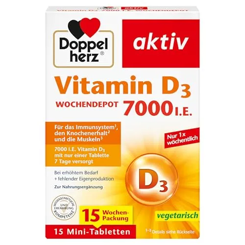 Produktbild Vitamin D 7000 I.E. Tabletten