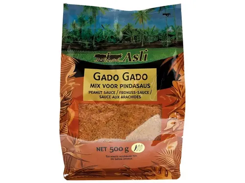Asli Gado Gado Erdnuss Sauce 500g | Saté-Sauce Mix | Sateé | Satay Peanut Sauce