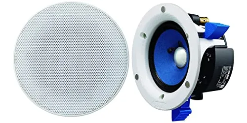 Yamaha NS-IC400 (WH) Einbaulautsprecher (85dB) Paar, Weiß