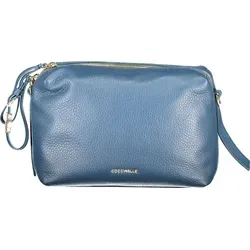 Coccinelle Nory Umhängetasche - Damen - Dunkelblau - Elegante Coccinelle Nory Umhängetasche aus genarbtem Leder in tiefem Blau, ideal für stilvolle Auftritte und den täglichen Gebrauch.