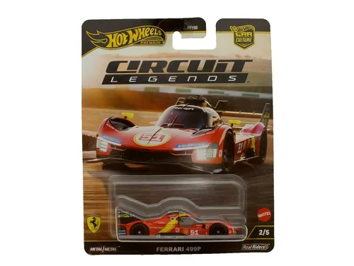 Hot Wheels 1:64 Premium Ferrari 499P Circuit Legends von Hot Wheels
