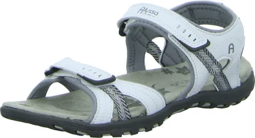 Alyssa Damen-Sandalette Weiß, Farbe:weiß, EU Größe:40