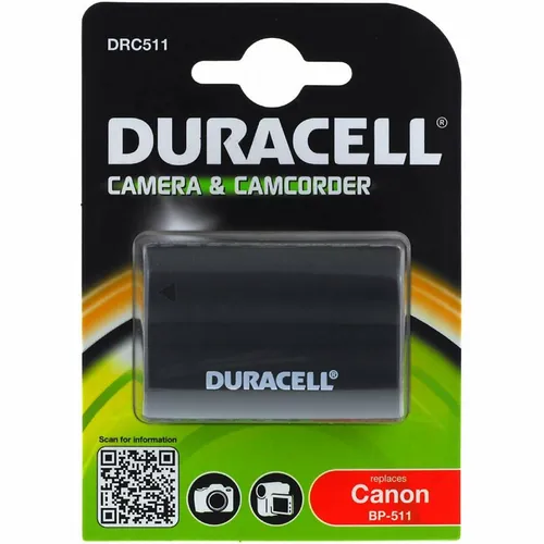 Duracell Akku DRC511 7,4V 1600mAh/11,8Wh Li-Ion Schwarz