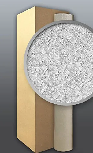 EDEM 80309BR60 XXL Vliestapete zum Überstreichen - Tapeten für jeden Raum, 106 qm, strukturiert, wasch- und scheuerbeständig, ideal für kreative Renovierungen und individuelles Wohndesign.