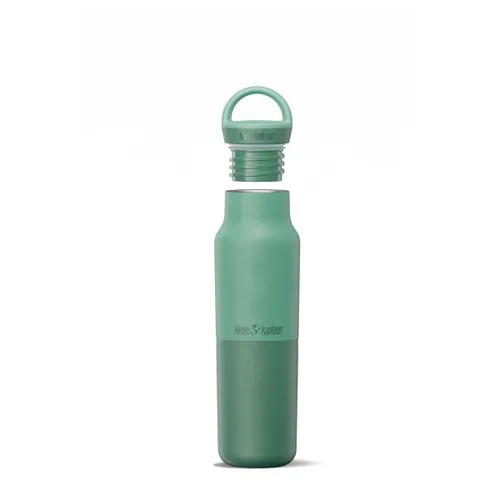 Klean Kanteen Rise Edelstahl Isolierflasche 590 ml - Thermosflasche aus 90% recyceltem Edelstahl, mit Bogenschlaufenverschluss für einfaches Trinken unterwegs. Hält Getränke 14 Stunden heiß und 42 Stunden kalt – perfekt für Sport und Alltag.