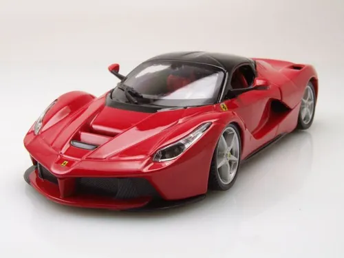 Ferrari LaFerrari 2013 rot Modellauto 1:24 Bburago - Modellauto im Maßstab 1:24, mit OVP und detailgetreuem Die-Cast-Material, perfekt für Sammler und Fans von Ferrari-Sportwagen.