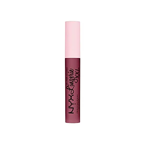 NYX Professional Makeup Lip Lingerie XXL, Flüssiger Lippenstift für langen Halt, Vegane Formel, Bust-ed