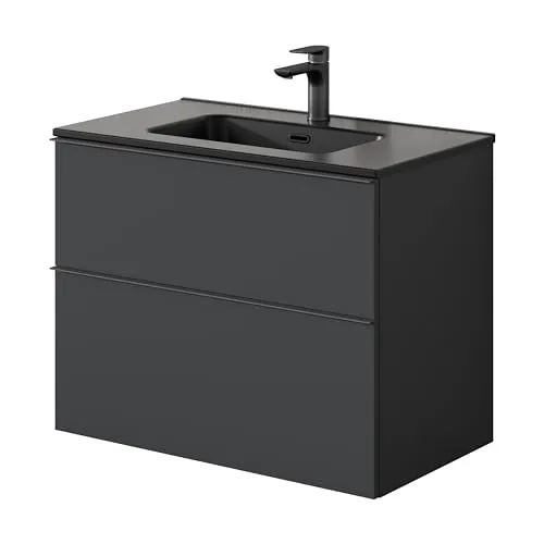 Wasch- und Schminktische Schwarz von BERNSTEIN