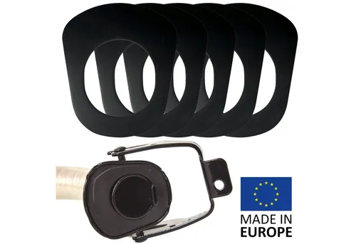 BW Benzinkanister Dichtung für Ausgießer Flexrohr für Metall Kraftstoffkanister 5 Stück (für 5L,10L und 20L Metall Kraftstoffkanister, 5 St., Made in Europe)