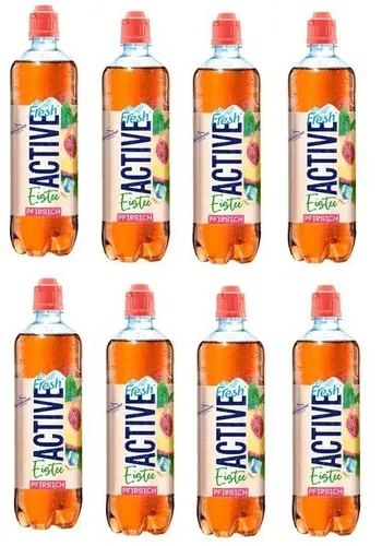Flaschen Active O2 Fresh Eistee Pfirsich 0,75 L