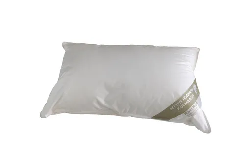 Hofmann Federkopfkissen 40x60 cm - Kissen für Rückenschläfer und Seitenschläfer, gefüllt mit 15% Daunen und 85% Federn, Bezug aus 100% Baumwolle für höchsten Schlafkomfort, waschbar bis 60°C und allergikerfreundlich.