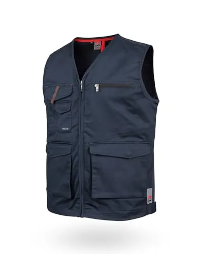 WÜRTH MODYF Stretch X Arbeitsweste 6XL – Herren Arbeitskleidung in Blau