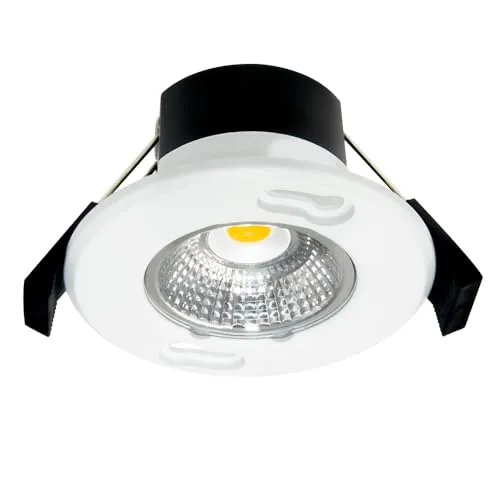 DOTLUX LED-Leuchte MULTISCREWsun 5W 2200-3000K - Einbauleuchte mit SUNSETdimming für stimmungsvolles Lichtdesign, werkzeuglose Montage und sofort einsatzbereit dank integriertem Netzteil. Ideal für moderne Wohnräume.