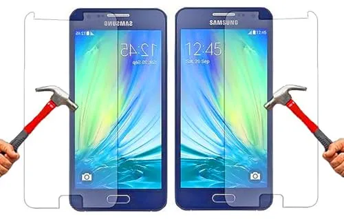 ino 2x Schutzglas kompatibel mit Samsung Galaxy A5 2016 Panzerglas Panzerfolie Display Schutz Glasfolie Displayglas 9H
