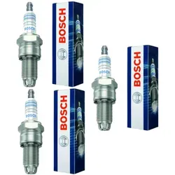 3x Zündkerze BOSCH 0 242 229 658 für Audi VW Seat 80 B3 Coupe 100 C4 B4 Avant
