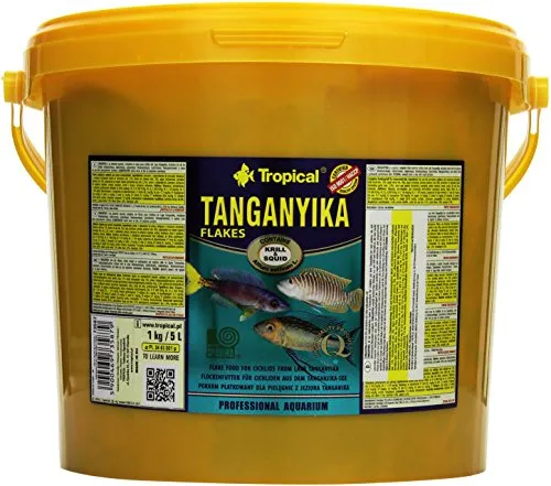  Flocken 8,58€ / L) Tropical Tanganyika Flakes 5L (5000ml von Tropical