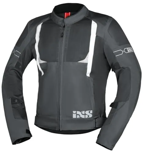IXS Trigonis-Air Motorrad Textiljacke, grau, XL von iXS