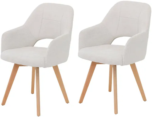 HELA Armlehnstuhl SOFIA in beige von Hela