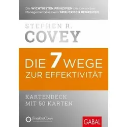 Die 7 Wege zur Effektivität | GABAL - Hörbuch von Stephen R. Covey, das effektive Strategien für persönliches und berufliches Wachstum bietet – ideal für alle, die ihre Produktivität steigern möchten.
