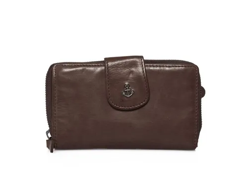 HARBOUR 2nd Geldbörse Anchor-Love Linn - Echte Rindleder-Geldbörse im Vintage-Look mit 10 Kartenfächern, zwei Scheinfächern und einzigartiger Patina. Ideal für stilbewusste Menschen, die Wert auf Qualität und Individualität legen.