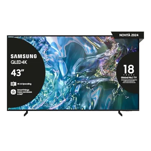Tv Samsung QE43Q60DAUXZT SERIE 6 Smart TV UHD Titanio von Samsung