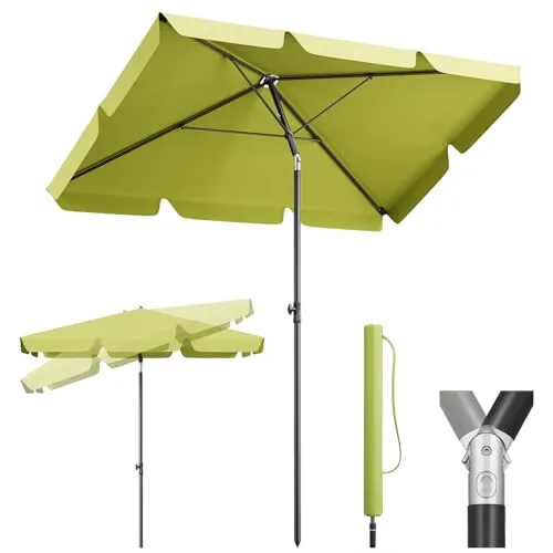 Sekey Balkon Sonnenschirm 2-in-1 SET