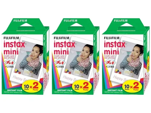 Fujifilm 16567828 instax mini Instant Film - Fotofilme für Fujifilm instax mini Kameras, ideal für sofortige Erinnerungen mit lebendigen Farben und klaren Details. Perfekt für Partys oder besondere Momente!