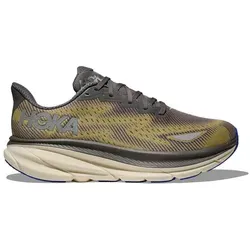 Hoka Herren Clifton 9 GTX braun 43.3 – Wetterfester Komfortschuh - HOKA Clifton 9 GTX – ideal für jedes Wetter! Mit GORE-TEX Membran für trockene Füße und optimalem Komfort. Perfekt für Training und City-Läufe, leicht und flexibel.