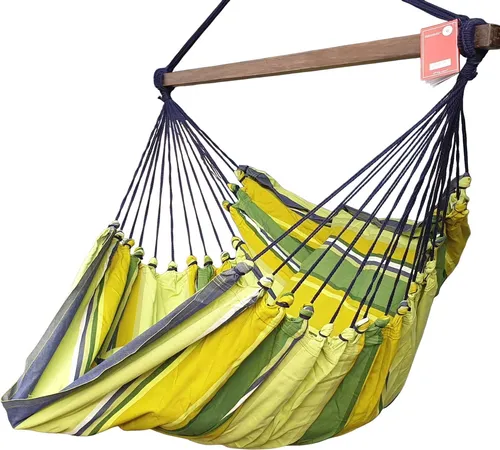 Gepolsterter Hängesessel Hängestuhl XXXL Baumwolle 2 Kissen von Exporsal