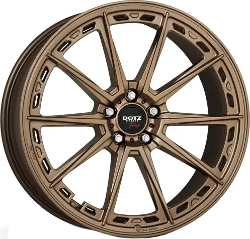 DOTZ Alufelge SONOMA BRONZE 8.5J x 20 Zoll in gold von DOTZ