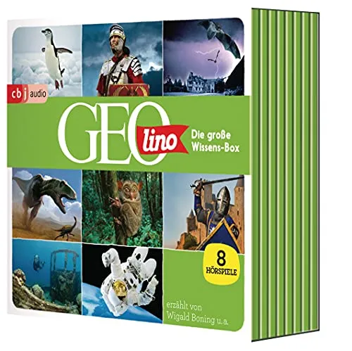 Die große GEOLINO-Wissens-Box - Hörbücher für Kinder, spannende Themen und interaktive Lerninhalte für neugierige Entdecker.