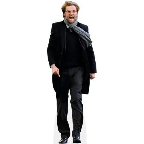Jürgen Klopp (Coat) Pappaufsteller mini von Celebrity Cutouts