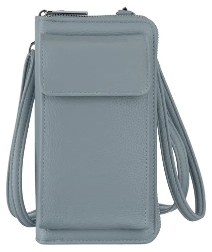 Handytasche Portemonnaie Damen Geldbörse Umhängetasche LIGHT-BLUE (Y-92)