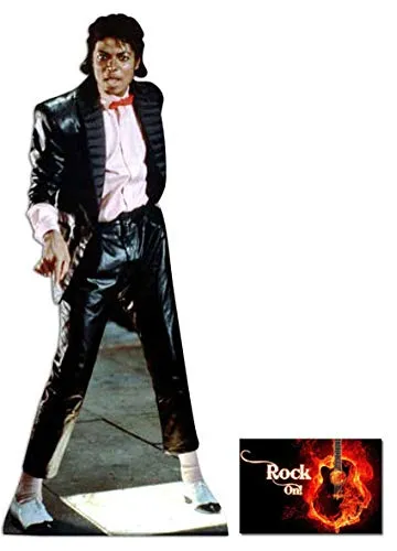 MJ/Jacko Lebensgrosse Pappfiguren/Stehplatzinhaber/Aufsteller