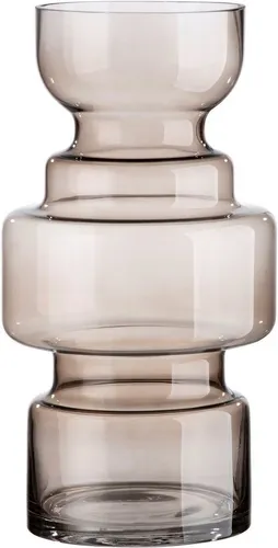GILDE Deko große Vase Glasvase XL in braun von Casablanca by Gilde