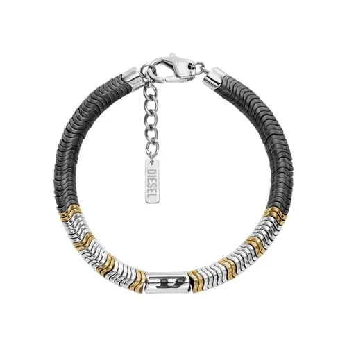 Diesel Armbänder DX1573931-D-LOGO in Grau - Stylisches Armschmuck von Diesel, Einheitsgröße in Grau, perfekt für jeden Anlass und versandkostenfrei auf Spartoo.de erhältlich!