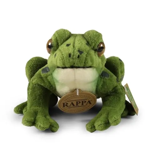 Teddys Rothenburg Kuscheltier Frosch 19 cm grün sitzend Plüschfrosch