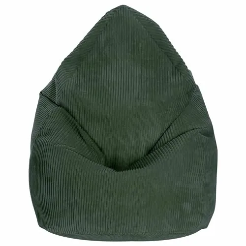 DreamRoots Sitzsack Kinder 80x80x120cm in grün von DreamRoots