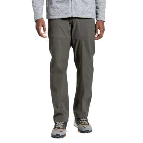 Craghoppers Herren Kiwi Pro Stretch Wanderhose - Dark Khaki, 30 EU - Herren-Stoffhosen mit H2OShield wasserabweisender Ausrüstung und NosiDefence-Gewebe für Insektenschutz, ideal für Abenteuer in der Natur.